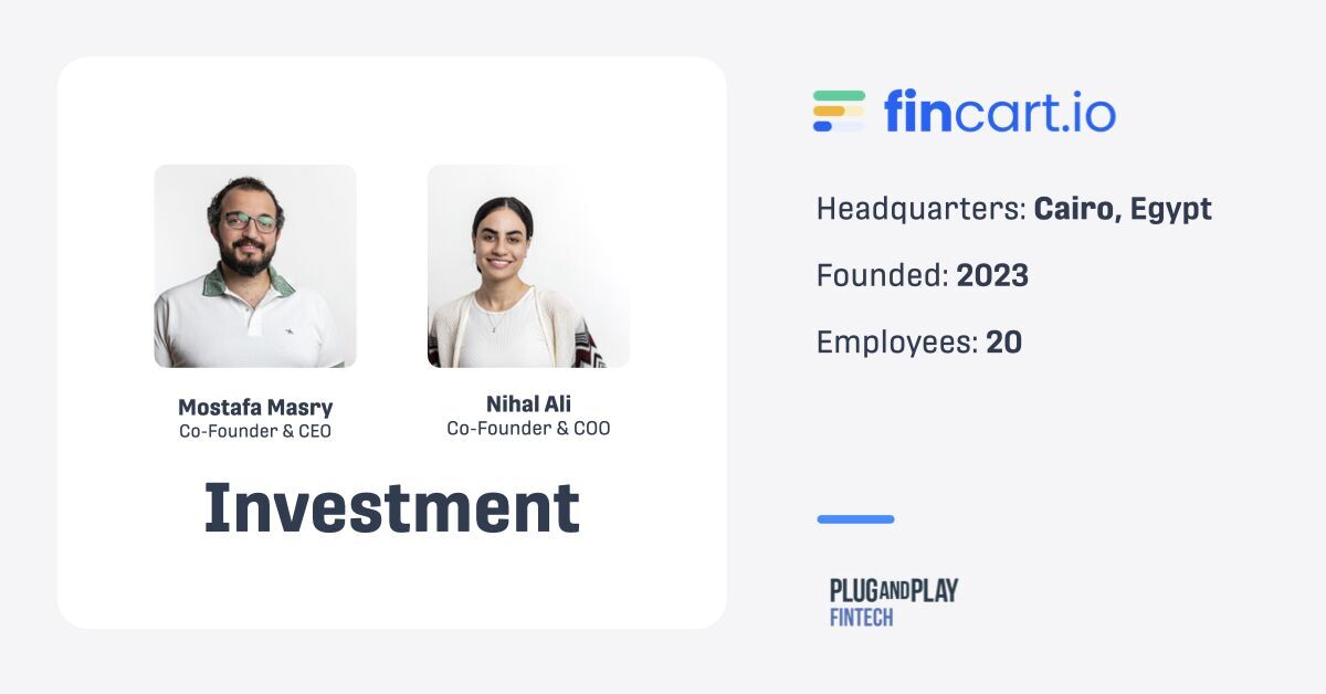 Fincart Secures Funding From Plug & Play Middle East