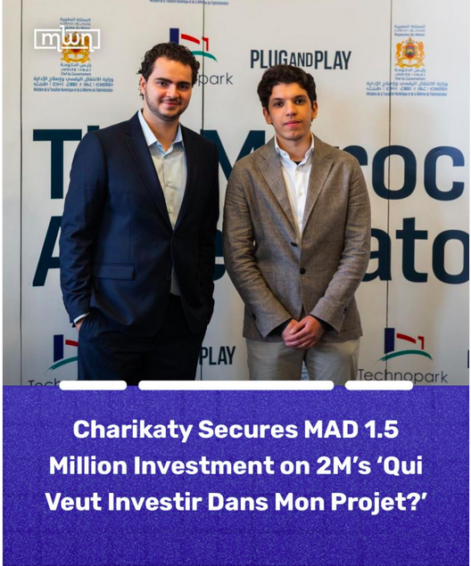 Moroccan RegTech Startup Charikaty Wins $150K Funding on Dragons’ Den-Style Show
