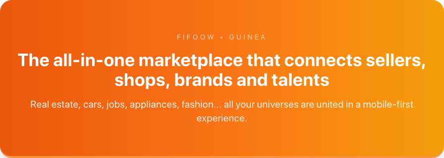 Guinean Start-Up Fifoow Launches Digital Marketplace to Transform Informal Trade