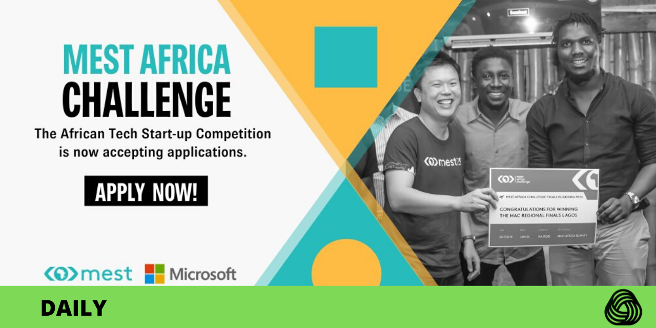 MEST processes applications for MEST Africa Challenge.