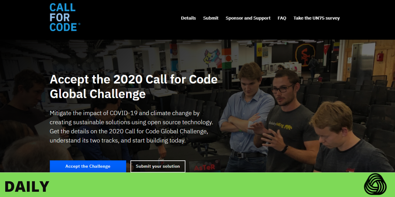 Call for Code expands the challenge to mitigate COVID.