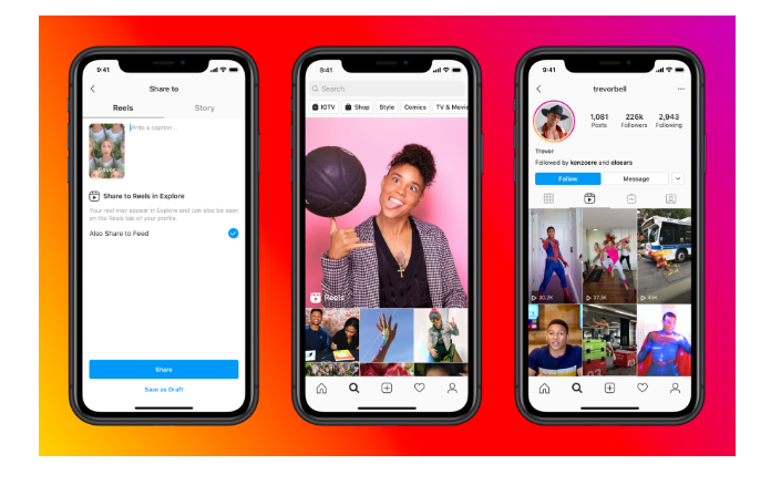 Instagram rolls out Reels for video creating and sharing to rival TikTok