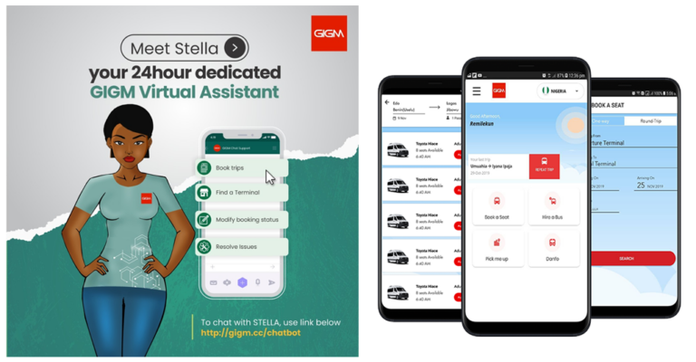 GIGM launches Stella, Nigeria's first 24hour mobility virtual assistant