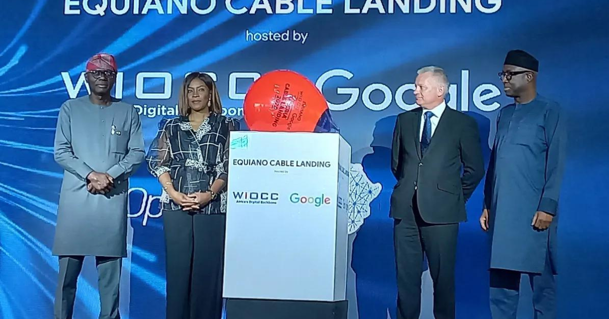 Google and its cable landing partner, WIOCC lands Equiano subsea cable in Nigeria