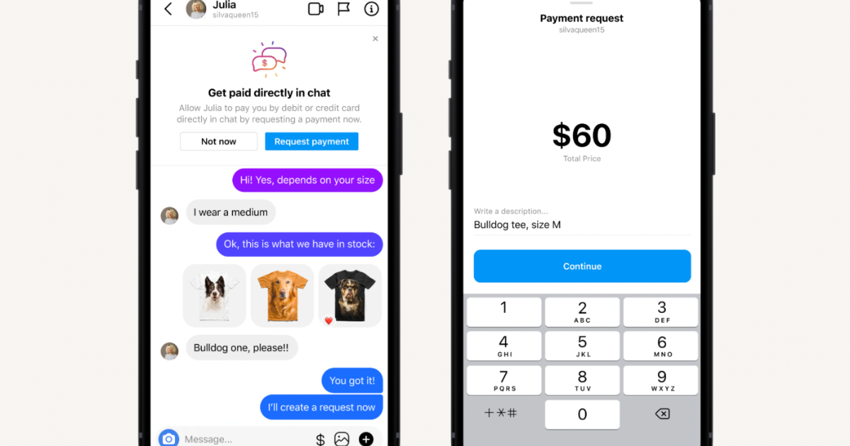 Instagram Rolls out New Payments Feature to Enable Users Buy Products Via DMs
