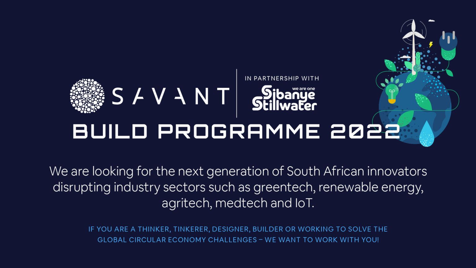 South Africa Hardware Startups Invited to Apply for Savant BUILD program