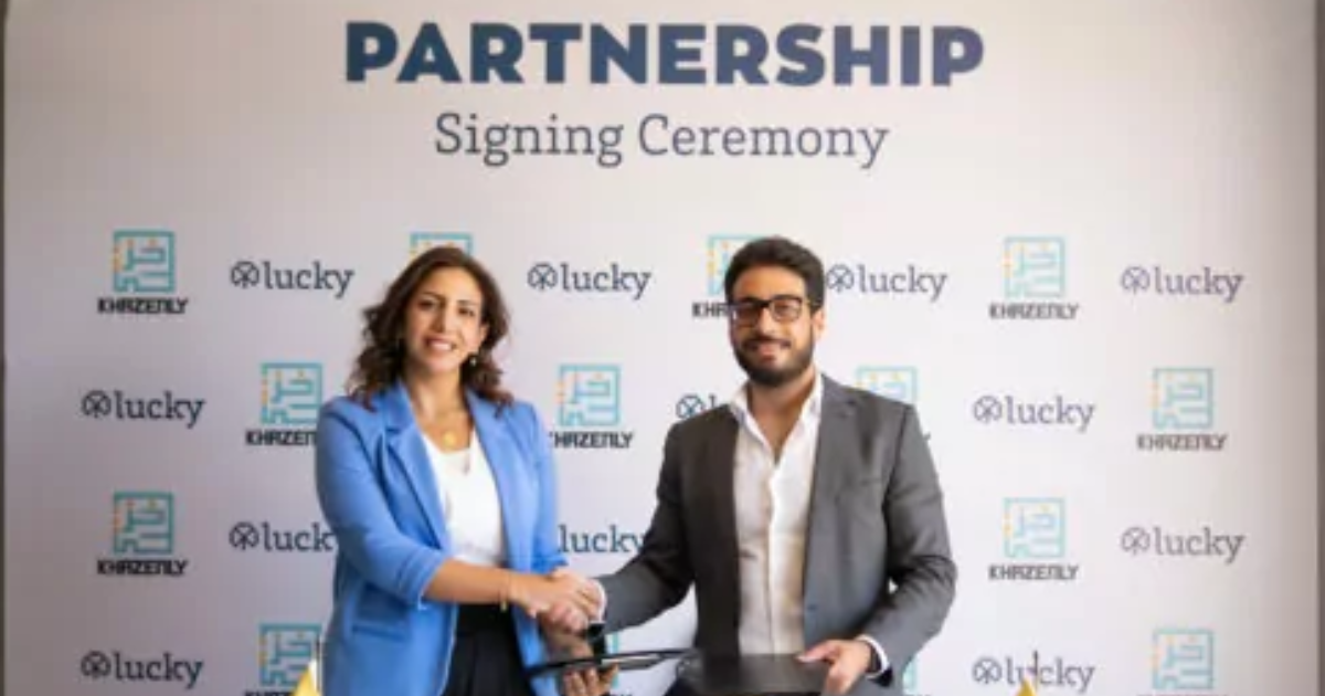 Lucky, Egypt's Fintech Super App, Partners with On-Demand Digital Warehousing and Fulfillment Platform, Khazenly 