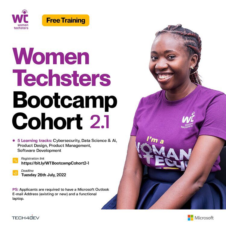 Women Techsters Selects Over 1,000 Women Across Africa For Concentrated Tech Training