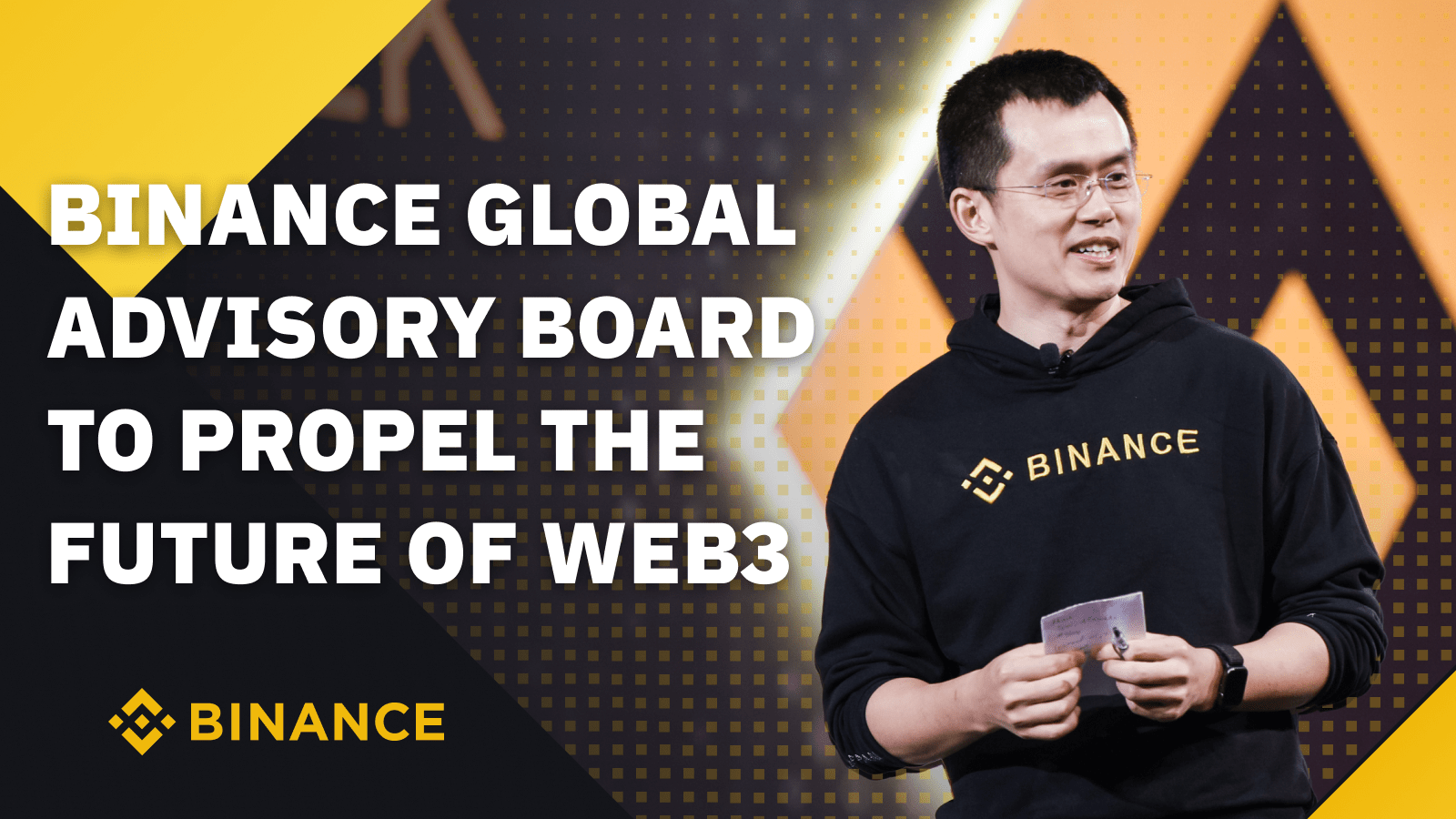 Binance announces Global Advisory Board to advance the potentials of Web 3