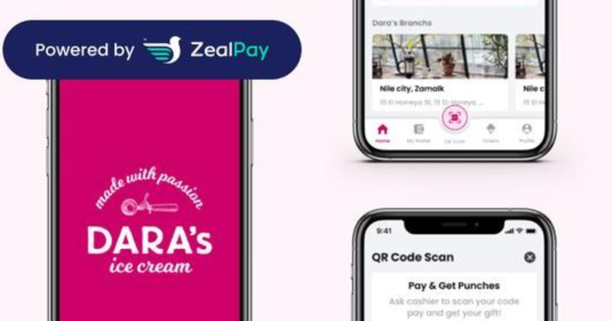 Egypt’s ZealPay, Launches Dara's Ice Cream App