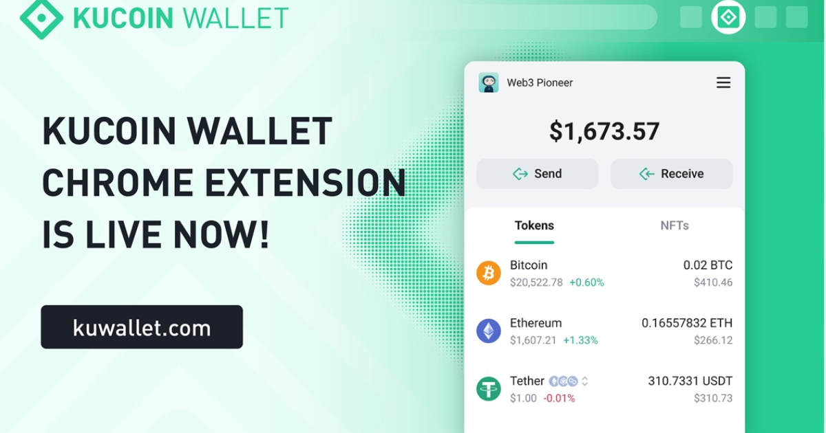 KuCoin Wallet Officially Rolls Out its Chrome Extension