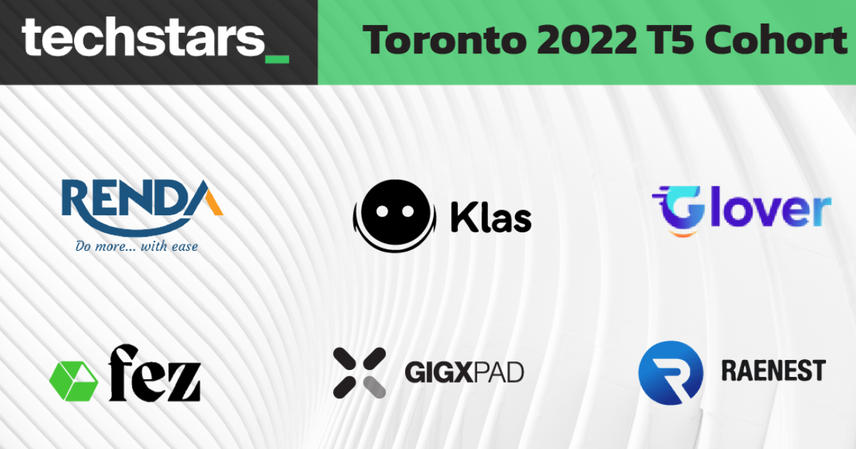 Techstars Toronto 2022 T5 Cohort, Nigerian Startups Reps Africa with all Six Selected Startups