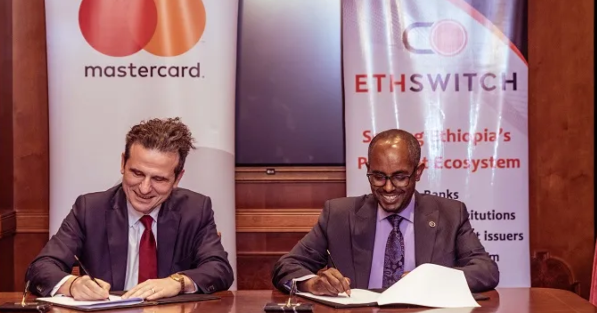 Ethiopian EthSwitch Partners With Mastercard to Deepen Digital Payments to Attain a Cash-lite Economy