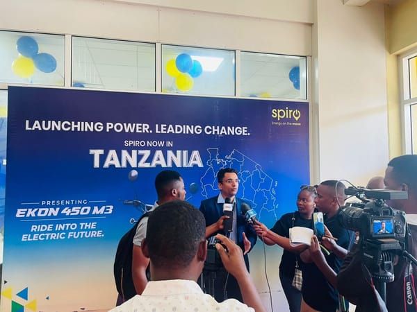 Africa's E-Mobility Firm Spiro Launches in Tanzania