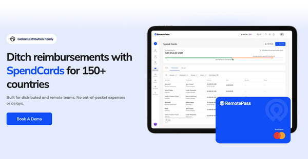 RemotePass Expands Fintech Offering with Corporate Expense Cards for Remote Teams