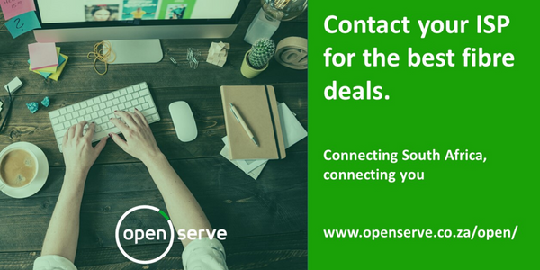 Openserve, South Africa's Largest Teleco to improve Broadband access.