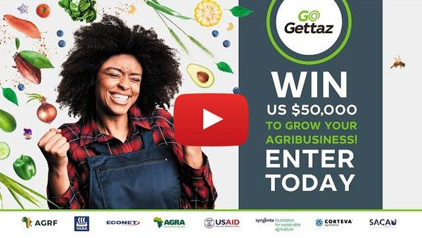 African Startups and Individuals can apply for GoGettaz Agripreneur Prize 2021