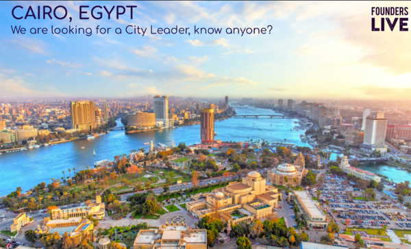 Founders Live To Host Startup Pitch Event In Cairo