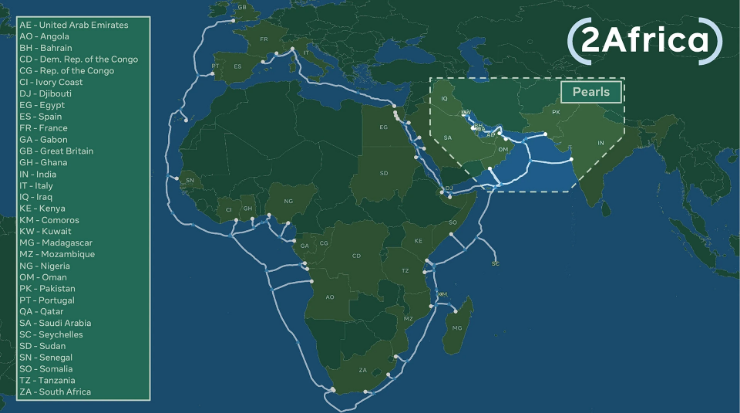 2Africa Subsea Cable